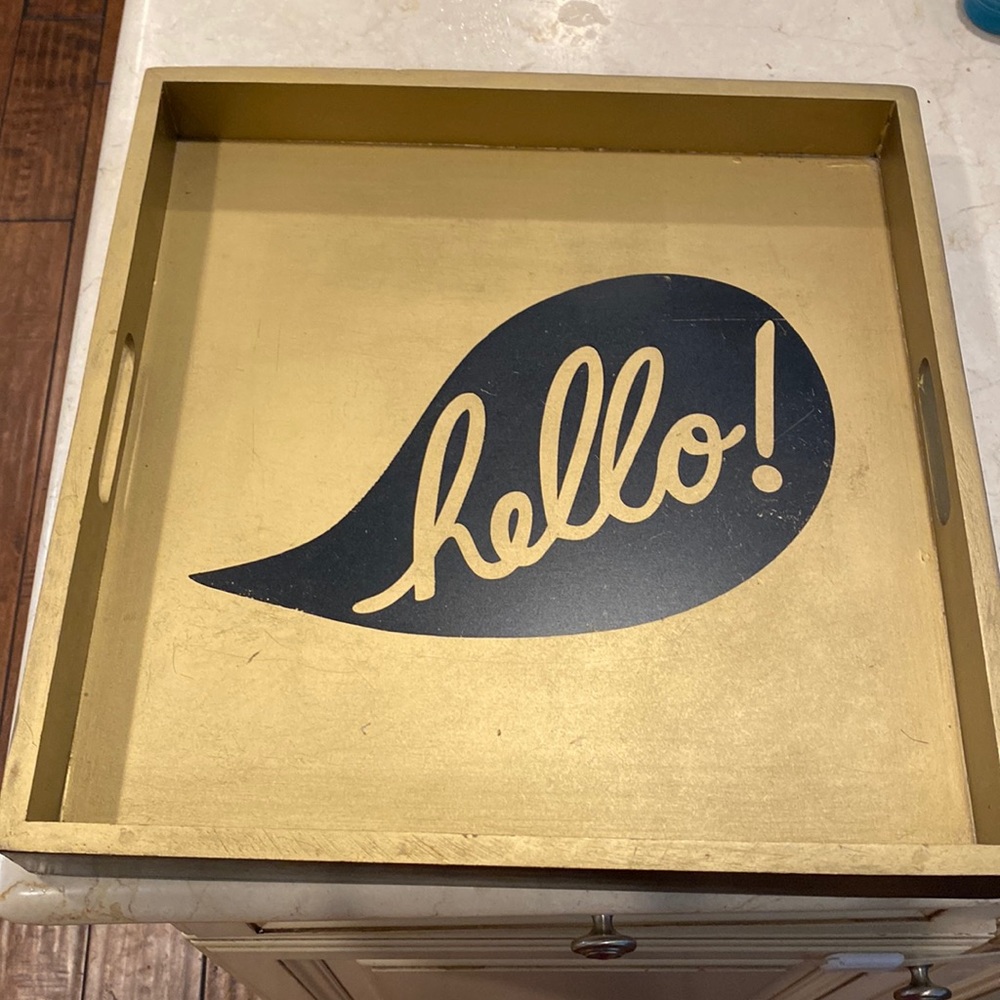 Hello! Catch all tray for you living room or home